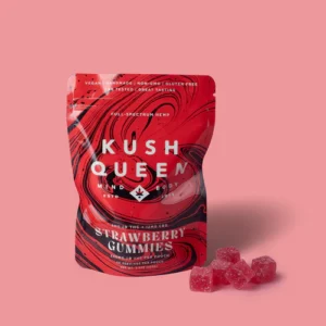 Buy Strawberry Delta 8 THC + CBD Gummies in UK