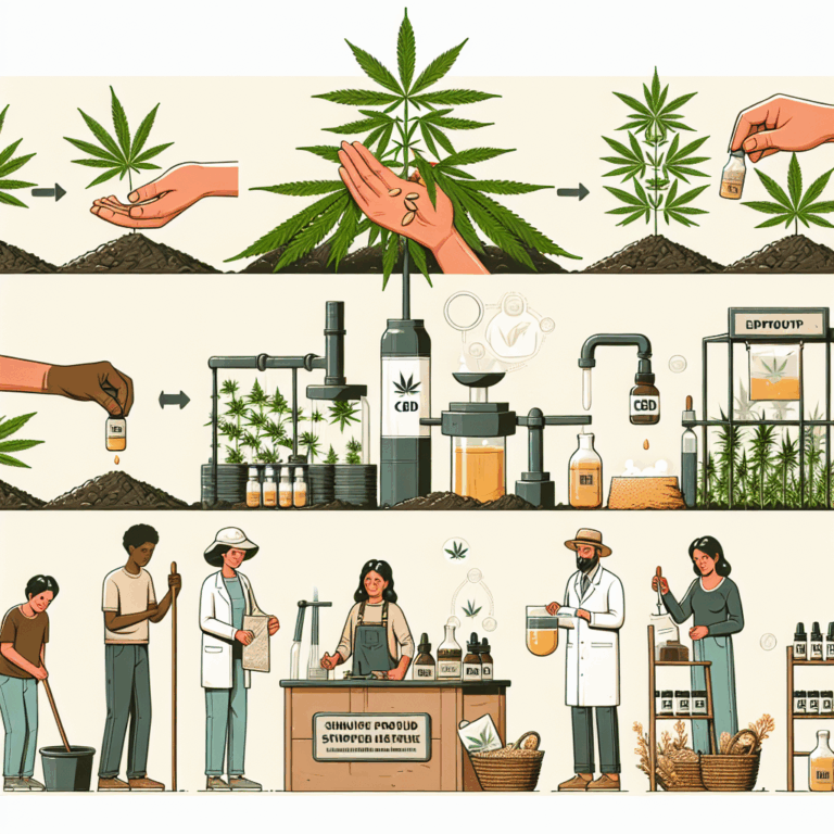 How CBD Products are Made: The Journey from Seed to Sale