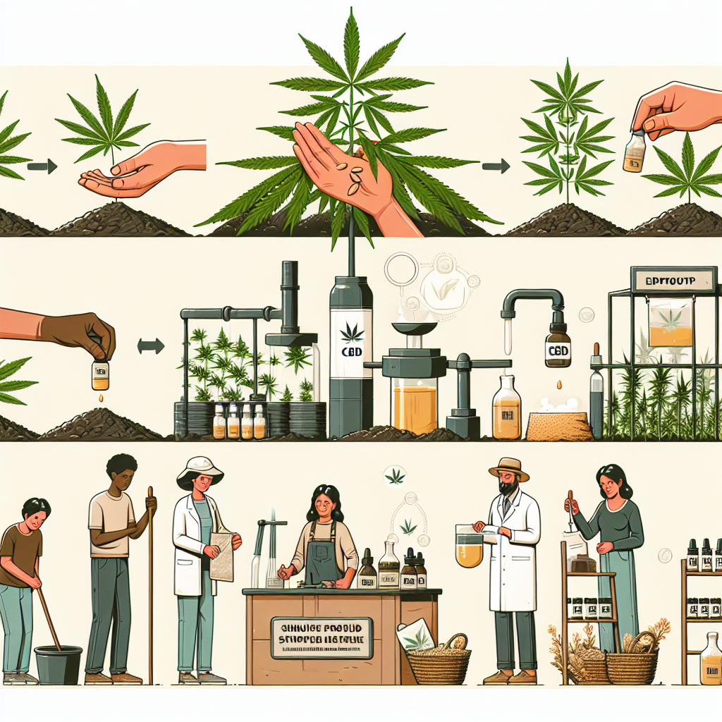 How CBD Products are Made: The Journey from Seed to Sale