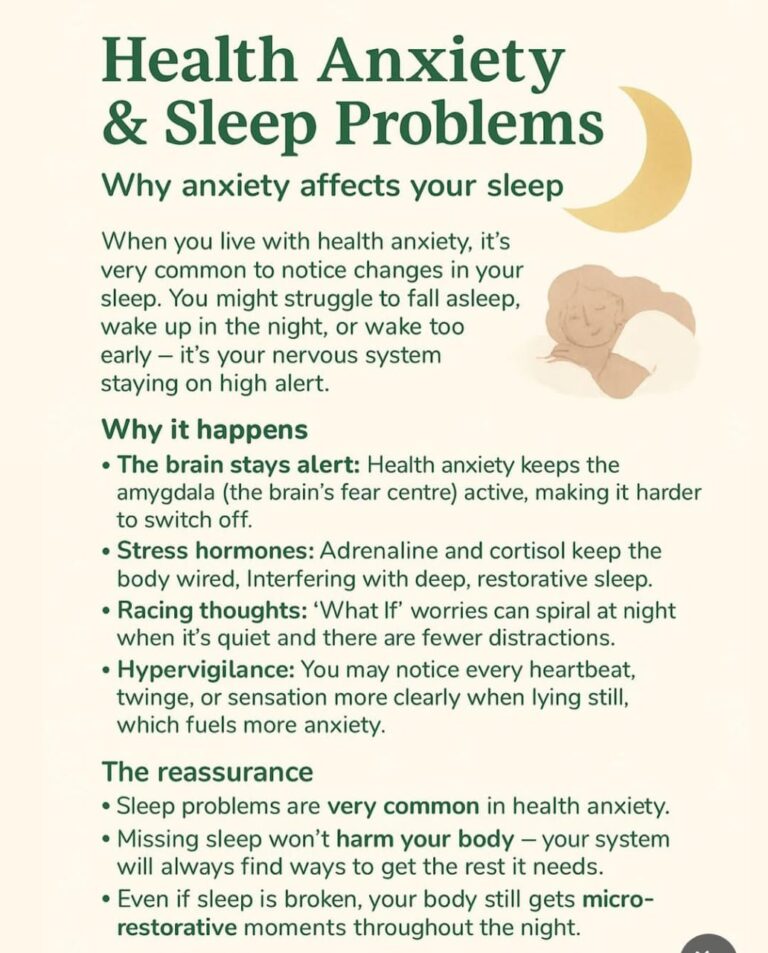 Health Anxiety & Sleep Problems
