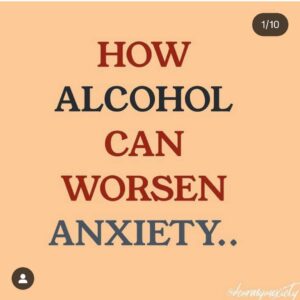 HOW ALCOHOL CAN WORSEN ANXIETY