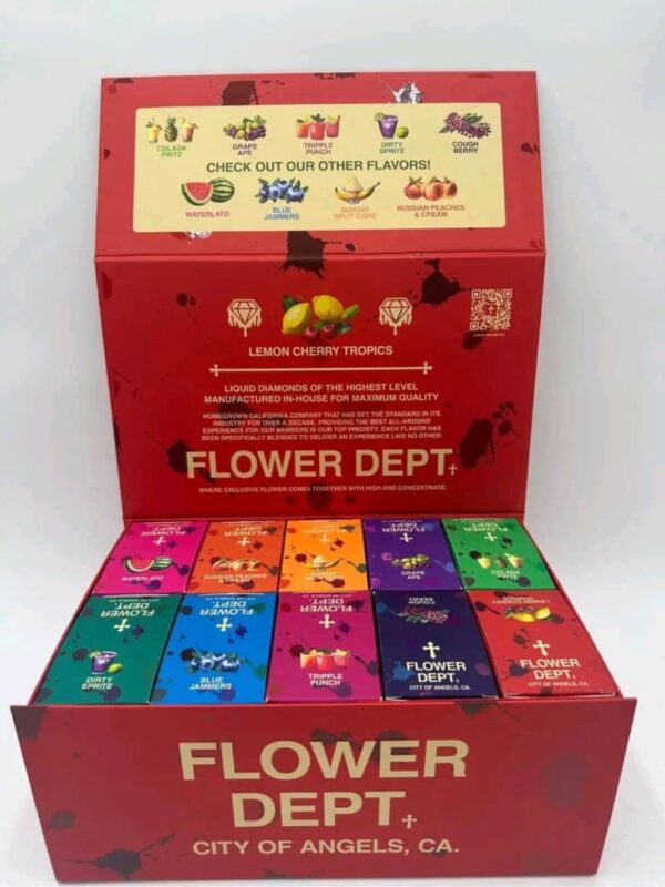 Flower Dept 2.5 Gram Liquid Diamond Disposable Flower Dept 2.5 Gram Liquid Diamond Disposable