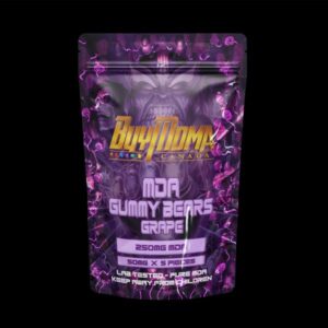 250MG MDA Gummy Bears – Grape